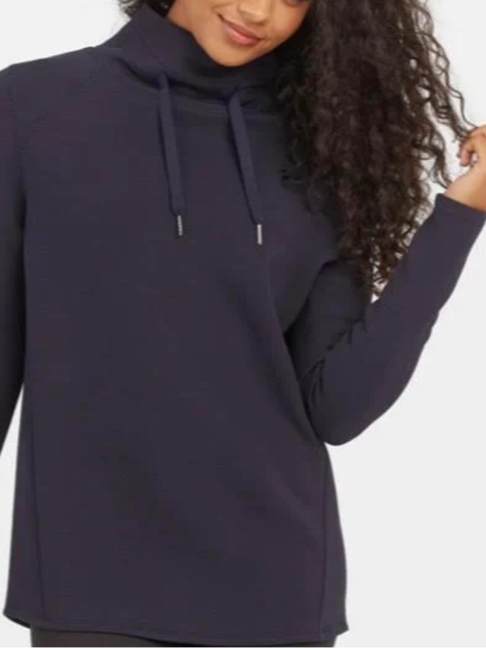 SPANX Navy AirEssentials Got-Ya-Covered Pullover